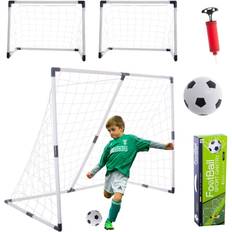 Fodboldmål børn Pricenet Fodboldmål Til Børn 2in1 143x110x70 cm