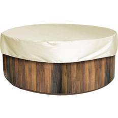 Hot Tubs Hiigyl Inflatable Hot Tub Round Cover Uv Resistant Protector One Size