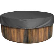 Hot Tubs Hiigyl Inflatable Hot Tub Round Cover Uv Resistant Protector One Size