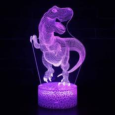 Dinosaurs Lighting VDstar Dinosaur 3D Illusion Lamp LC-33 Night Light
