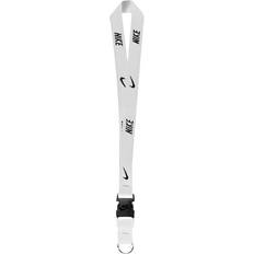 Polyester Nyckelringar Nike Lanyard Schlüsselanhänger - Weiß