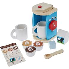 Melissa & Doug Kitchen Toys Melissa & Doug Brew Serve Wooden Coffee Maker Set