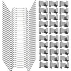 Greenhouses Kikidex 100 Pcs Greenhouse Clips for Glass