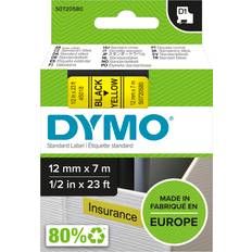 Dymo Label Cassette D1 Black on Yellow