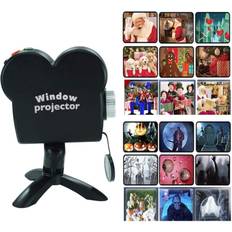 Zhike Window Projector Halloween Xmas Movies Displays Festival