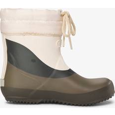 Viking Brun Børnesko Viking Kid's Alv Indie Print Gummistøvler Børn - Beige