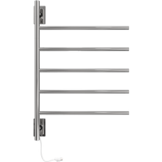 Heated Towel Rails Amba SB5-P Swivel Bar Hardwired Plug-In Combo Unit