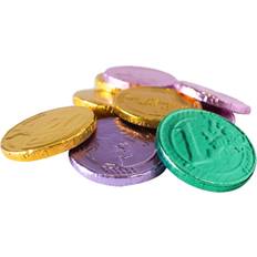Matvaror Farverige Chokolademønter 1 kg 1000g