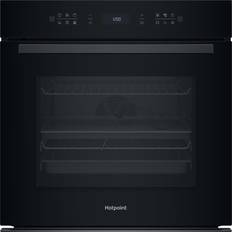 Hotpoint Single Ovens Hotpoint HOI68PPT2SBUK Built In Pyrolytic and Hydrolytic Single Oven Black