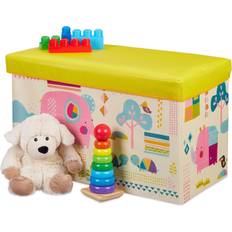 Children's Ottoman Folding Storage Box 50 Litres