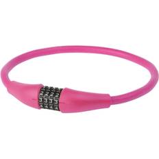 M-Wave Cykellåse M-Wave Kabellås Silicon 900 x 12mm Pink