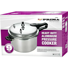 Food Cookers Prima 9 Litre Pressure Cooker Aluminium 9L