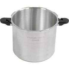 Food Cookers H&H Pressure Cooker Thickened Aluminum Alloy 23L Large Capacity Polished H