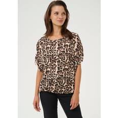 Dam - Natur Blusar Kaffe KAamber Blus - Nature