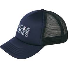 Jack & Jones Kepsar Jack & Jones Hætte JACDREW Natblå/Grå/Hvid