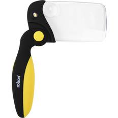 Magnifiers & Loupes Rolson Folding Magnifying Glass with 2 Magnifying Strengths and LED Light 60331