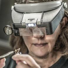 Magnifiers & Loupes Kikidex Headband Magnifier Led Headlight Jeweler Loupe 1.5 x 3 x 8.5 x 10 x