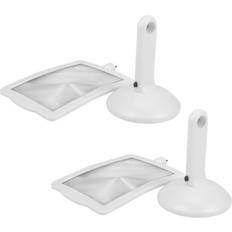 Magnifiers & Loupes Tlily 2 Pcs Portable Desktop 3X Magnifier LED