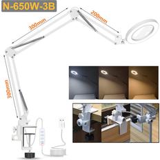 Magnifiers & Loupes Greenzech Flexible Desk Large 5X USB LED Magnifying Glass