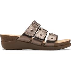Clarks Women Sandals Clarks Calenne Lily - Bronze Metallic