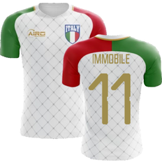 Airo Sportswear Italy Away Concept Football Shirt Immobile 11 Men's White Polyester