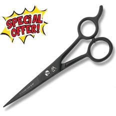 Black Hair Scissors Beautytrack Hairdressing Styling Cutting Razor Shears 6.5" Black