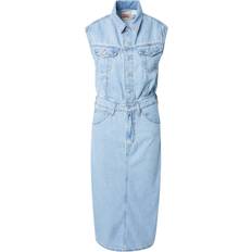 Levi's Dresses Levi's Iconic Sleeveless Denim Dress - Light Blue