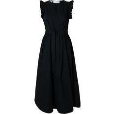 Silke Kjoler Selected Femme SlfBlair-Ida SL Long Dress - Black