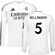 adidas Real Madrid Long Sleeve Home Shirt Bellingham 5