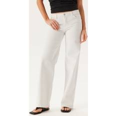 Pieces Pcselma Lw Wide Jeans - Bright White