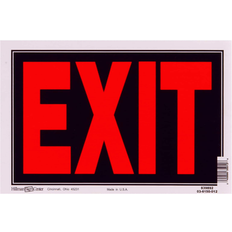 Hillman 8-in x 12-in Plastic Exit Sign