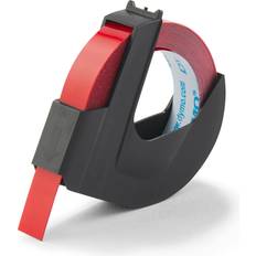 Dymo 3d DYMO Embosser Tape Red 10-Box 0.9cmx3m