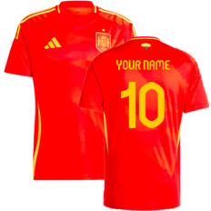 adidas 24-25 Spain Home Shirt Men's Red Polyester