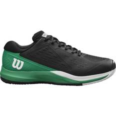 Herren Schlägersportschuhe Wilson Rush Pro Ace Clay Shoes - Black/Bosphor