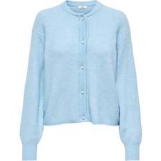 JDY lumi Life L/S Button Cardiga KNT Noos - Aquamarine