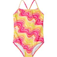 Gula Baddräkter Barnkläder Name It Baddräkt NkfZelia Swimsuit - Rosa