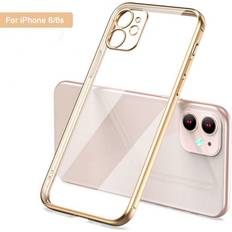 BOSHENG Clear Phone Cover For iPhone 8 Plus 6S 6 Plus