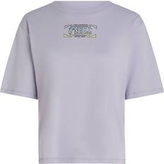 Women's Summer Musthaves Back Print T-Shirt - Lilla