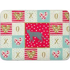 Carpets & Rugs Caroline's Treasures Raas Cat Love Machine Washable Memory Foam Mat Doormats Multicolor