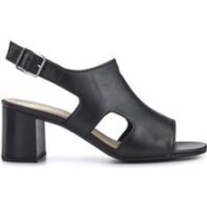 Gabor Women Slippers & Sandals Gabor Smart Leather Block-Heeled Sandals - Black