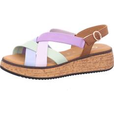 Dame - Lilla Sandaler med hæl Gabor Damen Sandalette Florenz - Blau