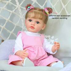 BGHONE 22 Inch Lifelike Vinyl Reborn Princess Doll