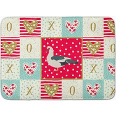 Carpets & Rugs Caroline's Treasures Muscovy Duck Love Machine Washable Memory Foam Mat Doormats Multicolor