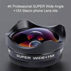 Add-On Lenses Livecity Mobile Phone 2-in-1 4K HD Add-On Lens