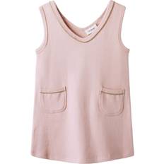 Blomstrede Børnetøj Name It Organic NMFThoro Kjole - Rosa