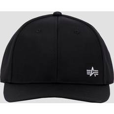 Alpha Industries Accessories Alpha Industries Metal Label Cap - Black/Metallic Silver