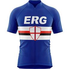 5XL Game Jerseys Airo Sportswear Sampdoria 1991 Concept Cycling Jersey Adult Long Sleeve Men's Green Polyester