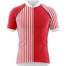 5XL Game Jerseys Airo Sportswear Denmark 1986 Concept Cycling Jersey Men's Red Polyester