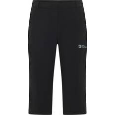 Jack Wolfskin Bukser & Shorts Jack Wolfskin Hikeout 3/4 Pants - Black