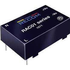 Elartiklar Recom AC/DV Nätdel För Kretskort RAC01-05SC 5 V/DC 0.2 A 1 W